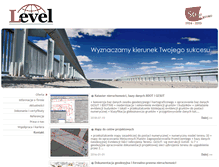 Tablet Screenshot of level.com.pl