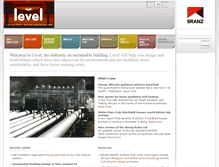 Tablet Screenshot of level.org.nz